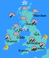 Current weather United Kingdom